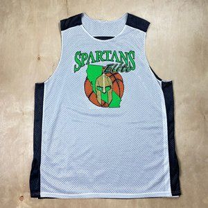 Nike Vintage Spartans Elite Reversible Basketball Jersey Team Men's Size XL Cali